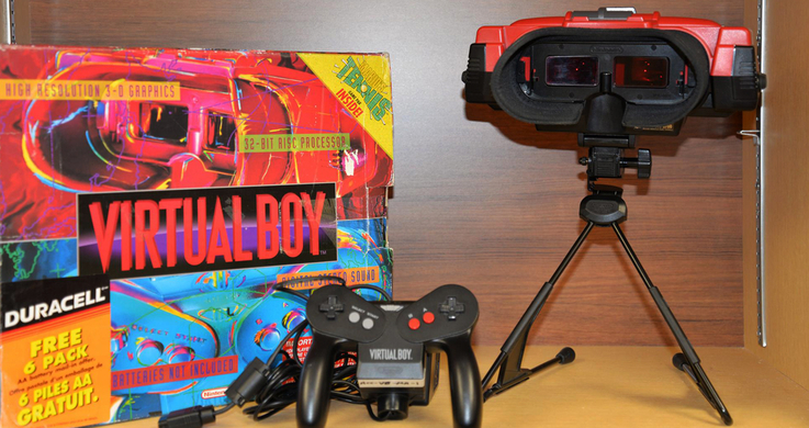 Console Virtual Boy - laboratoire d'enseignement et de recherche du jeu vidéo